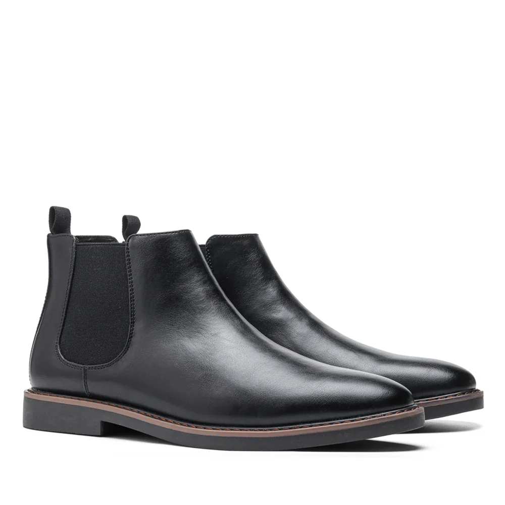 Bottines Chelsea Cuir Homme — Style Rétro Gentleman 4 Coloris - Image 29