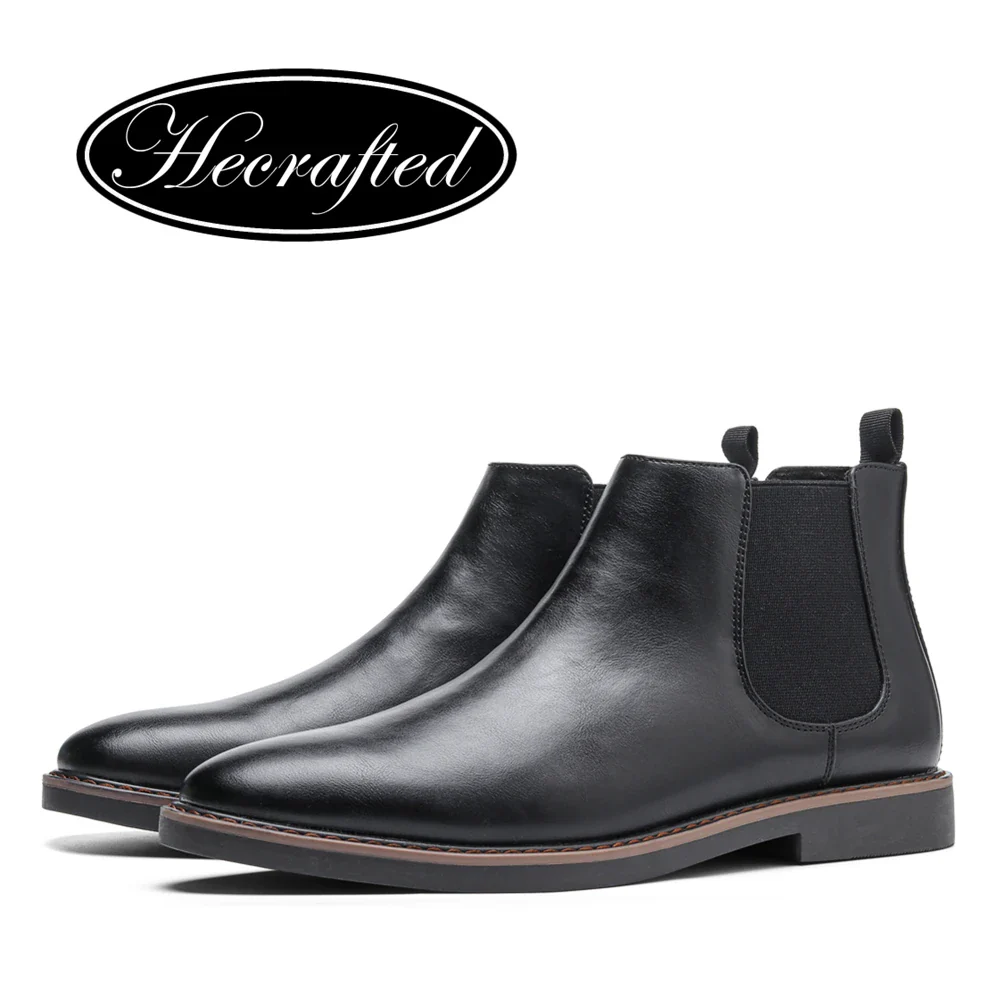 Bottines Chelsea Cuir Homme — Style Rétro Gentleman 4 Coloris - Image 30