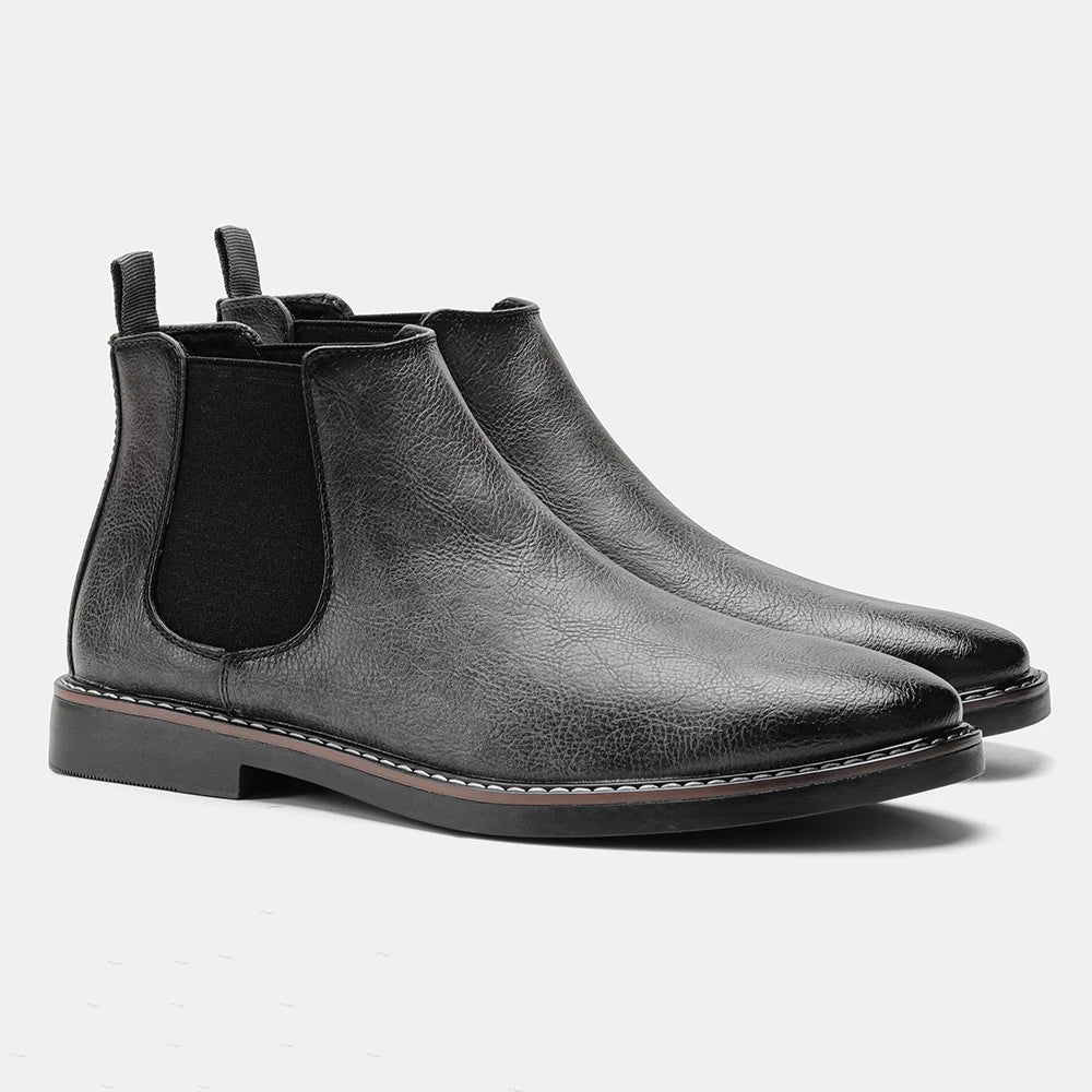 Bottines Chelsea Cuir Homme — Style Rétro Gentleman 4 Coloris - Image 33