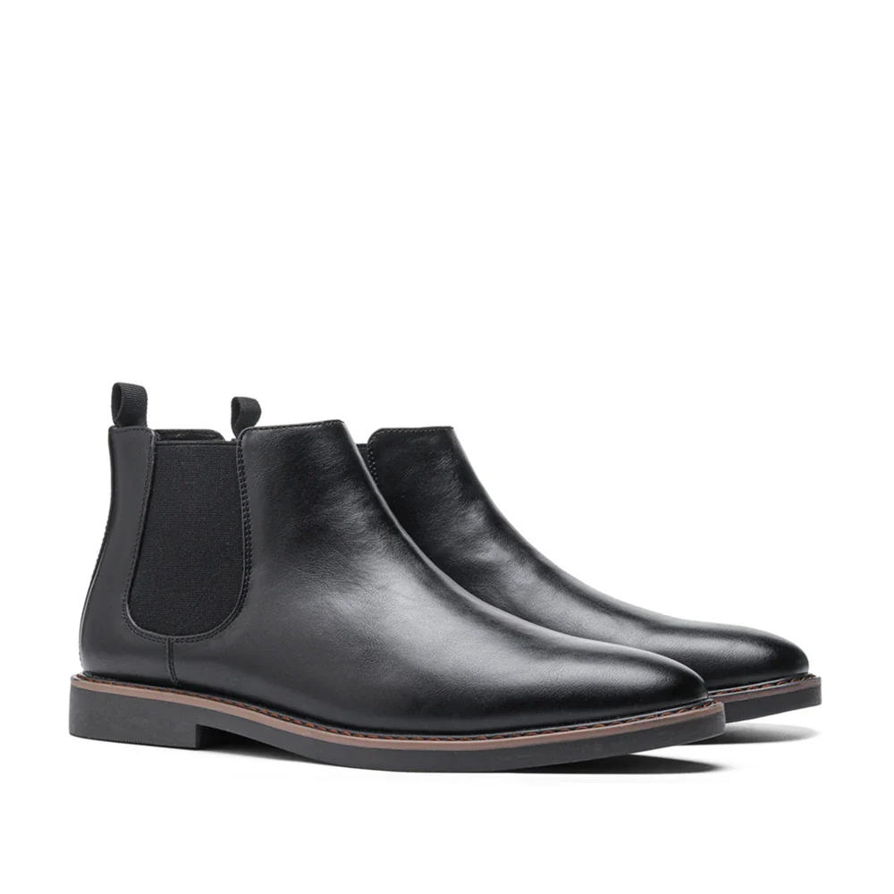 Bottines Chelsea Cuir Homme — Style Rétro Gentleman 4 Coloris - Image 36