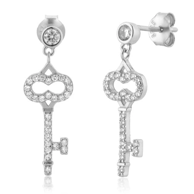 Boucles Steampunk Clés Vintage - Image 3