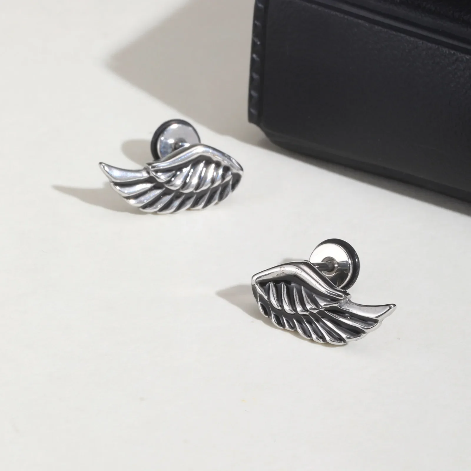 Boucles Ailes d' Argent Steampunk - Image 3