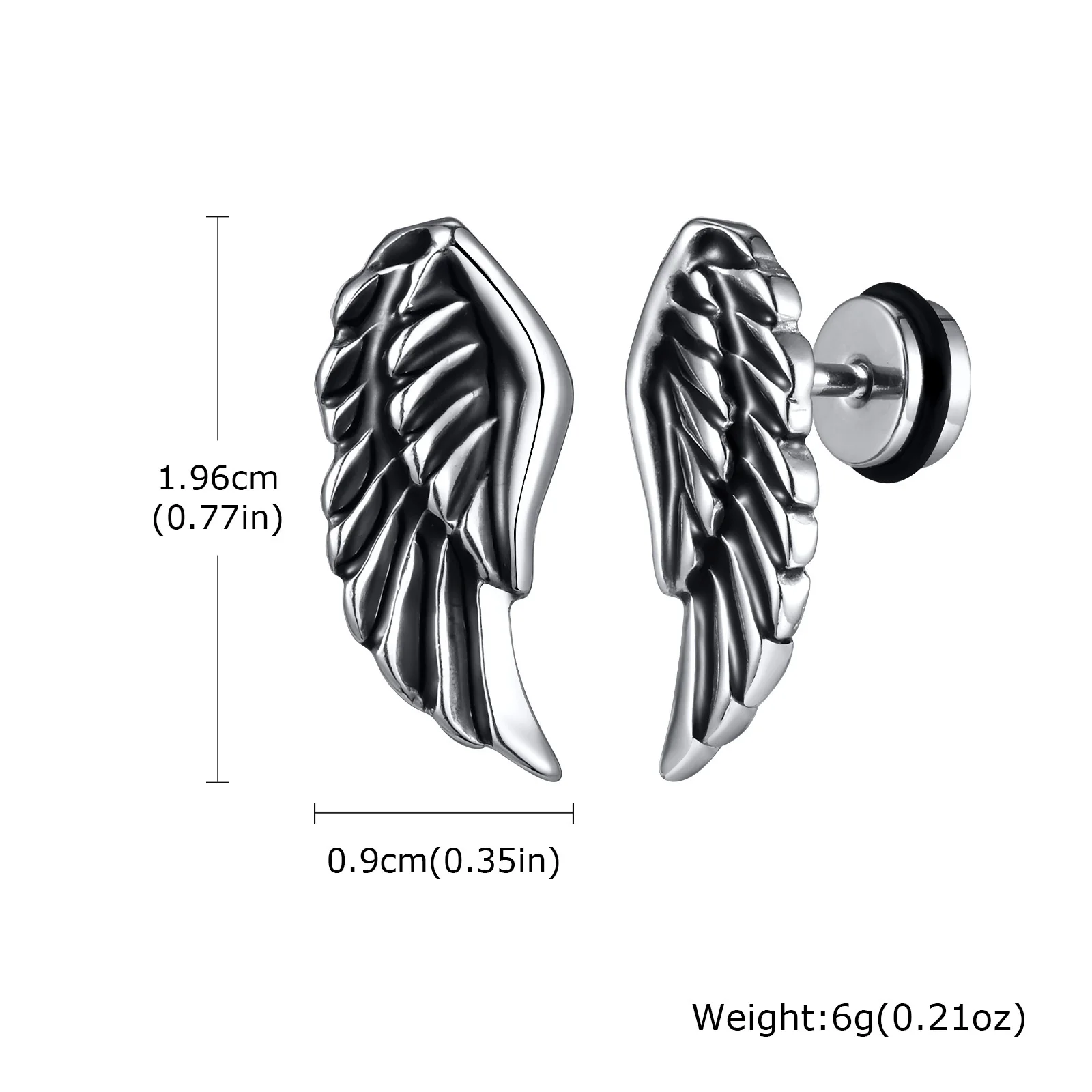 Boucles Ailes d' Argent Steampunk - Image 7