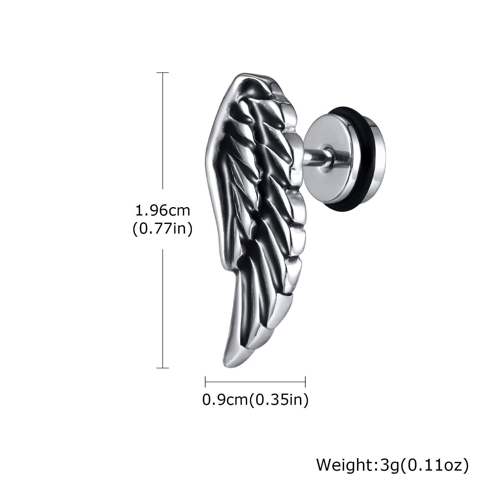 Boucles Ailes d' Argent Steampunk - Image 8