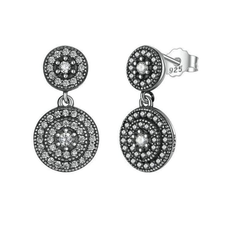Boucle d Oreille Ancienne — Style Victorien