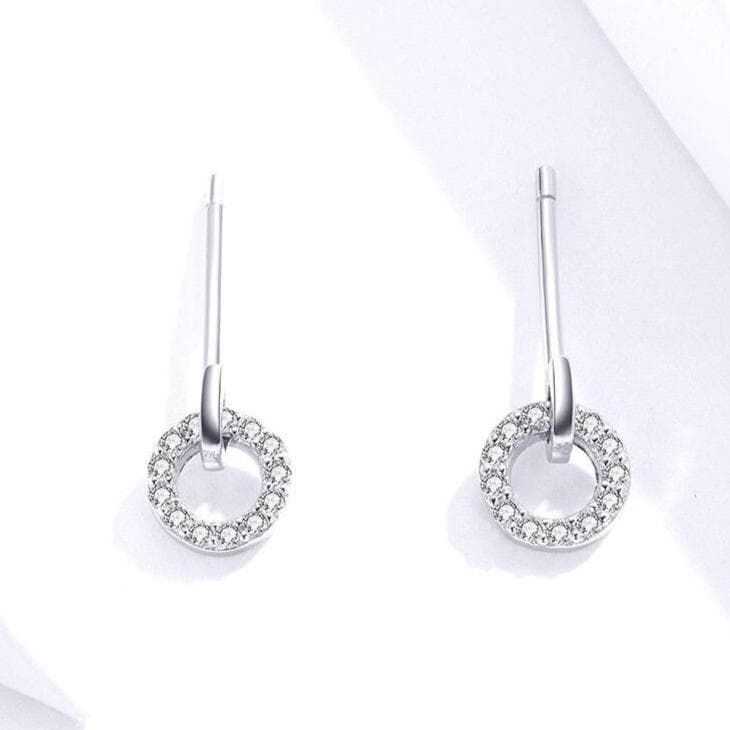 Boucles Steampunk Anneaux d' Argent - Image 4