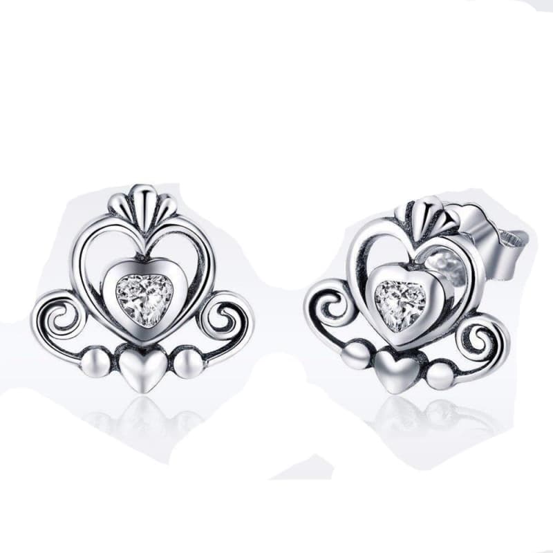 Boucles Couronne d' Argent Steampunk