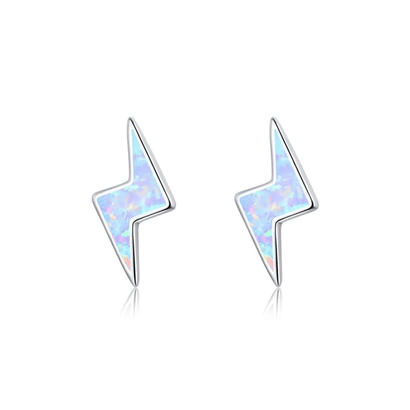 Boucles Éclairs d' Argent