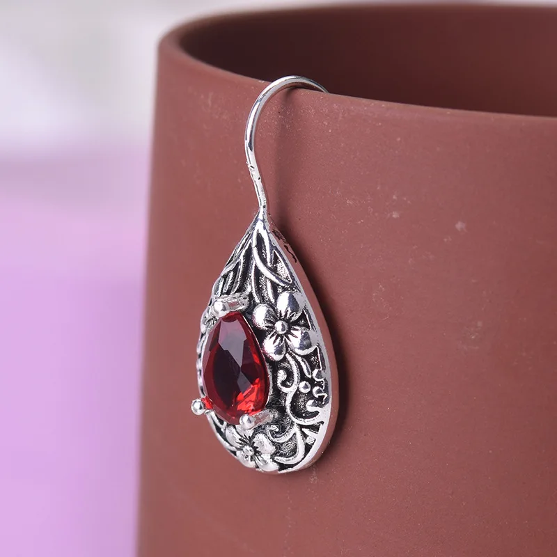 Boucle d oreille Grenat — Victorian Style - Image 5