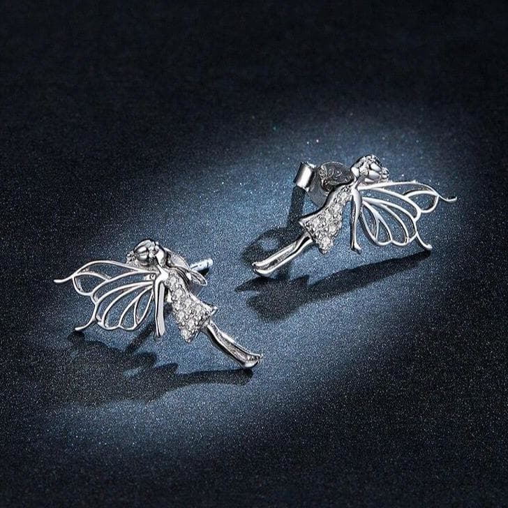 Boucles Steampunk Fées d' Argent - Image 4