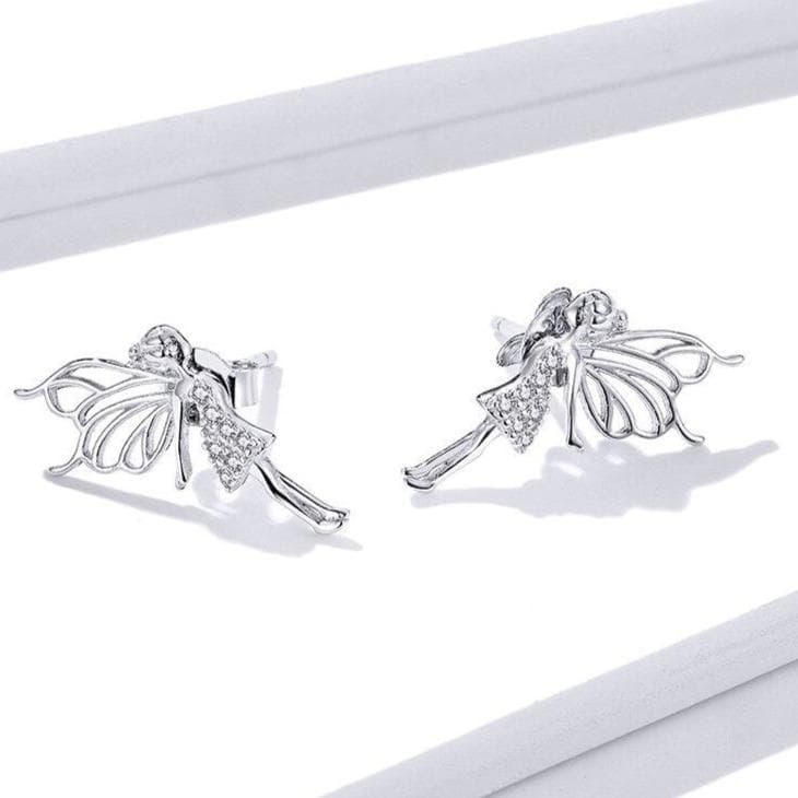 Boucles Steampunk Fées d' Argent - Image 5