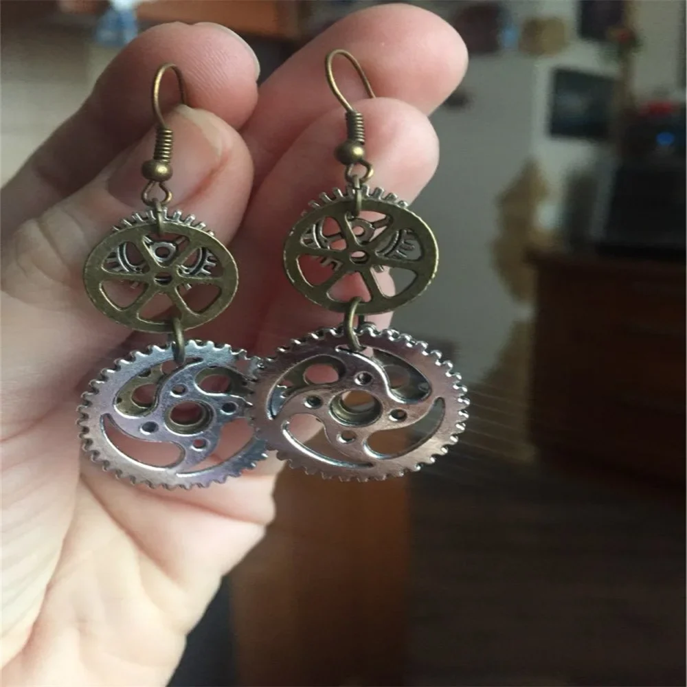 Boucles Steampunk — Chaînes & Rouages - Image 3