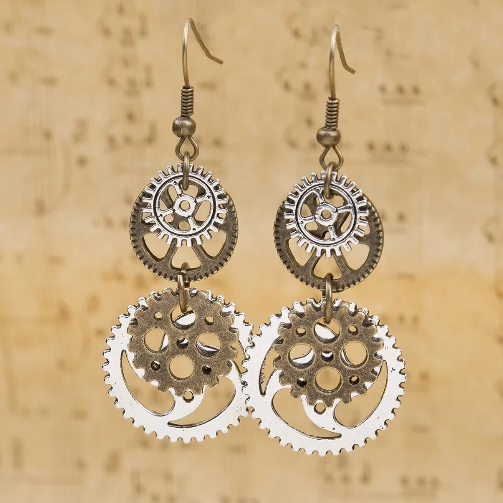 Boucles Steampunk — Chaînes & Rouages - Image 4