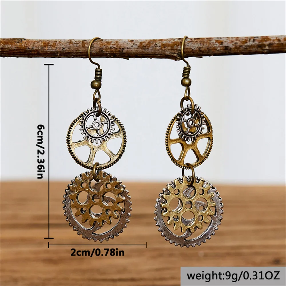 Boucles Steampunk — Chaînes & Rouages - Image 6
