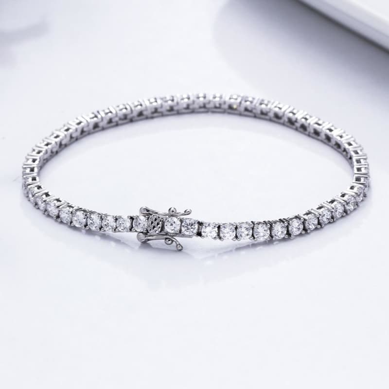 Bracelet Steampunk Chaîne d' Argent - Image 2