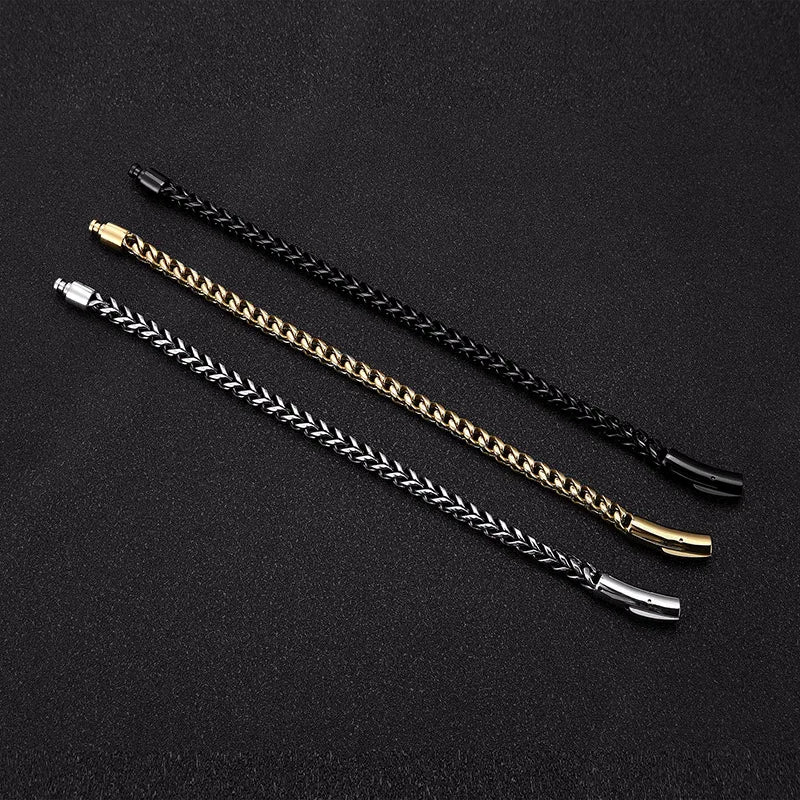 Bracelet Homme — Acier Steampunk - Image 6