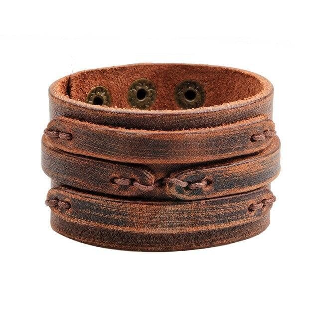 Bracelet Steampunk Marron - Image 3