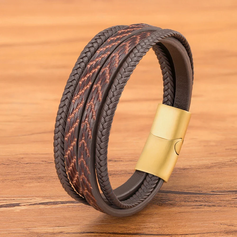 Bracelet Cuir Vintage Steampunk - Image 10