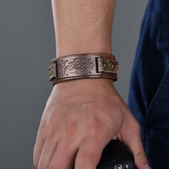 Bracelet Celtique — Homme Steampunk - Image 2