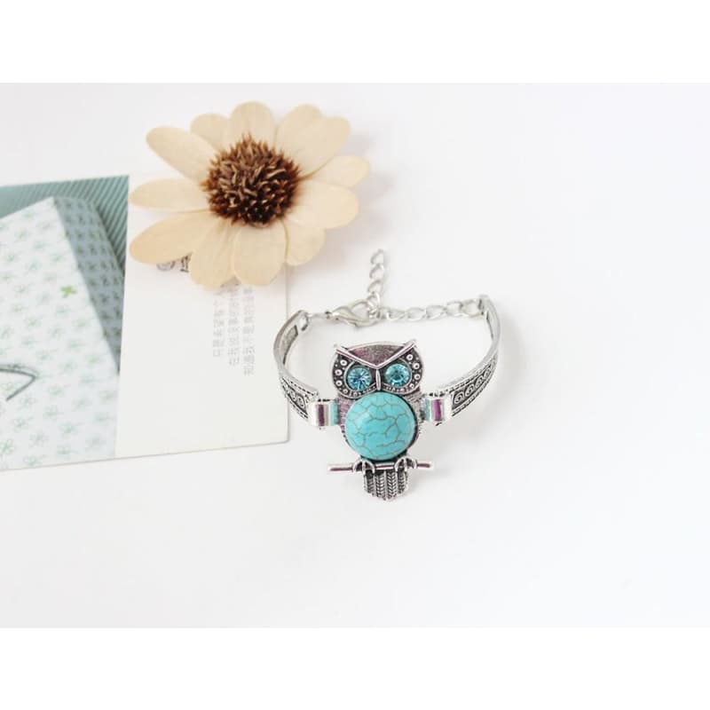 Bracelet Steampunk Petit Hibou - Image 4