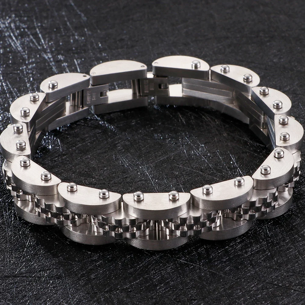 Bracelet Homme Acier et Or — Gazzoline - Image 4