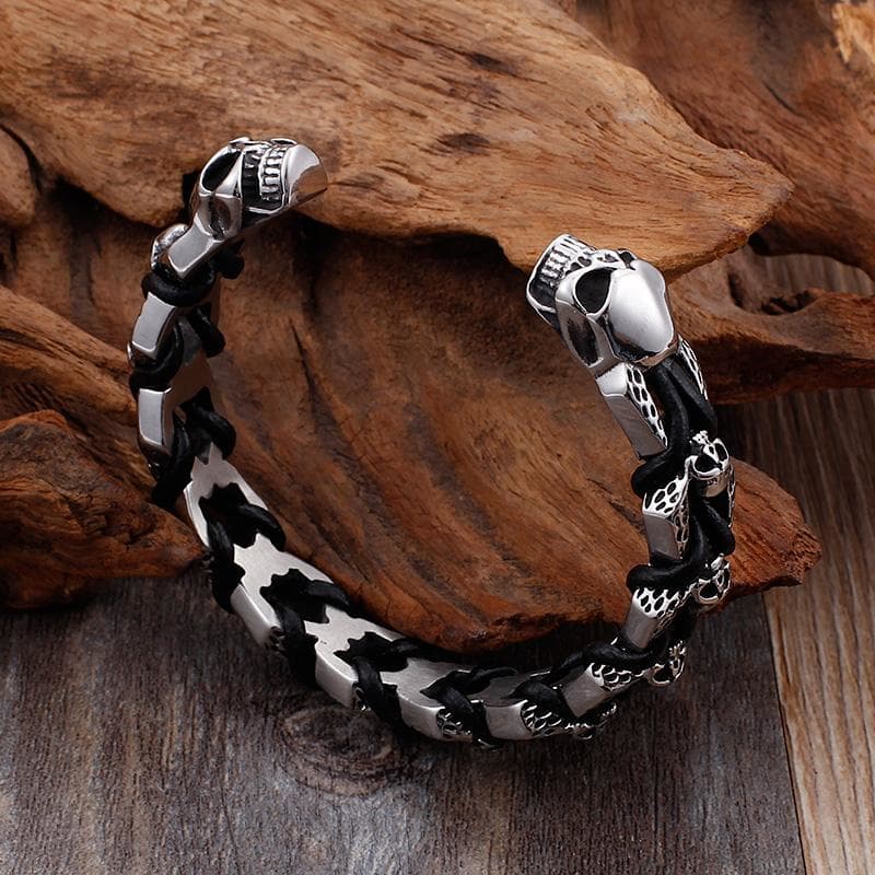 Bracelet Steampunk Jonc Gothique - Image 2