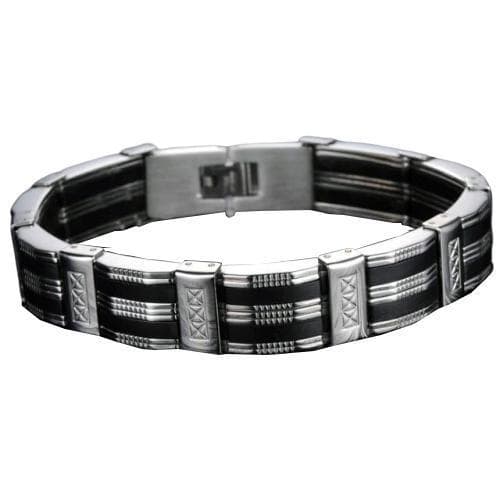 Bracelet Large Homme — Broaded Steel