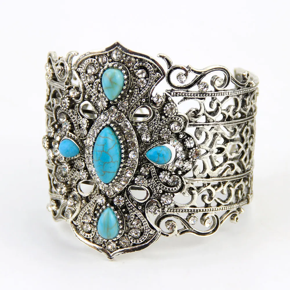 Bracelet Manchette Vintage pour Femme - Image 7