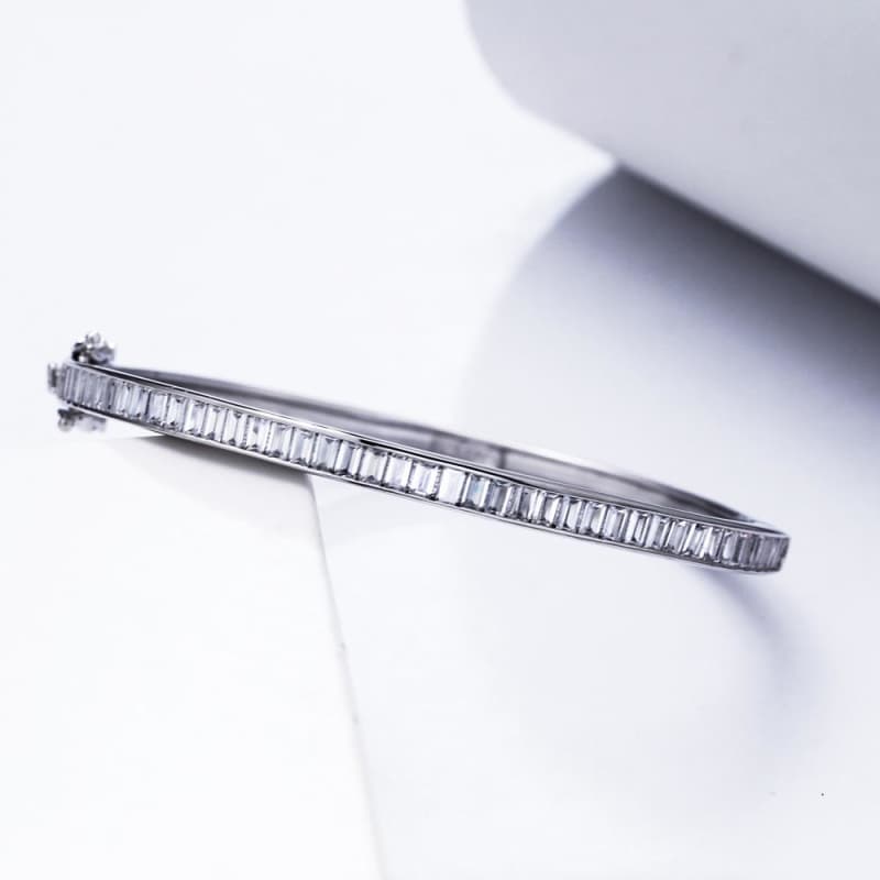 Bracelet Steampunk Cerceau d' Argent - Image 3