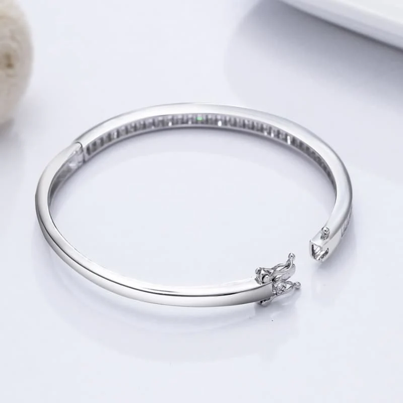 Bracelet Steampunk Cerceau d' Argent - Image 5