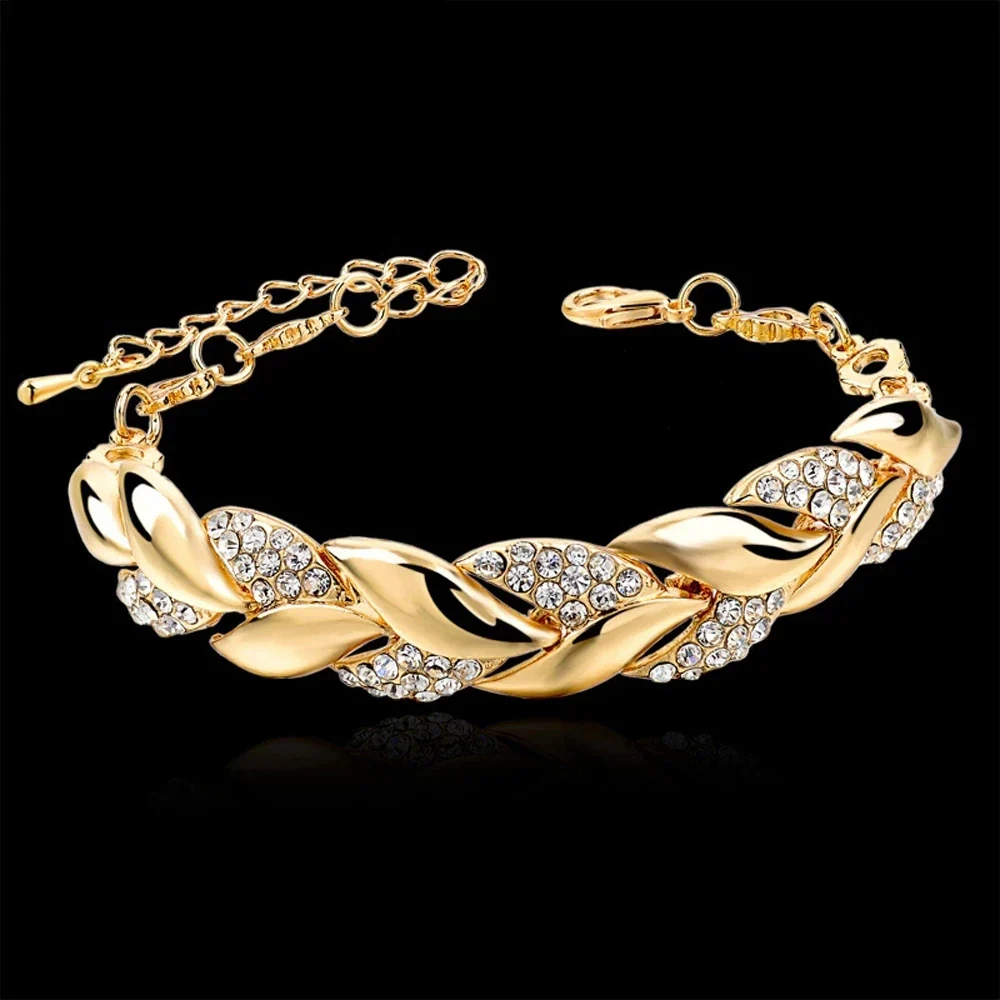 Bracelet Fantaisie Femme Giemi - Argent 925 Doré - Image 5