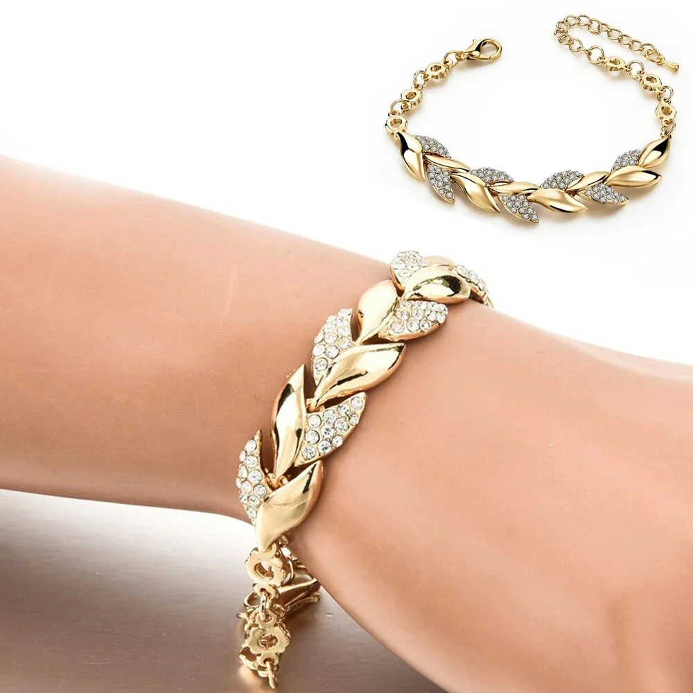 Bracelet Fantaisie Femme Giemi - Argent 925 Doré - Image 6