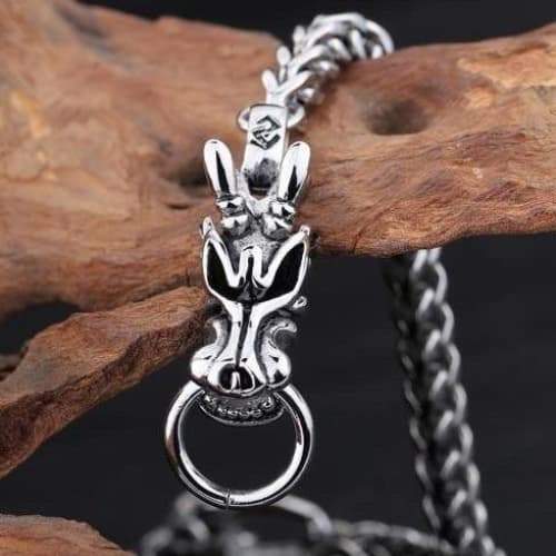 Bracelet Tete De Dragon Steampunk - Image 3