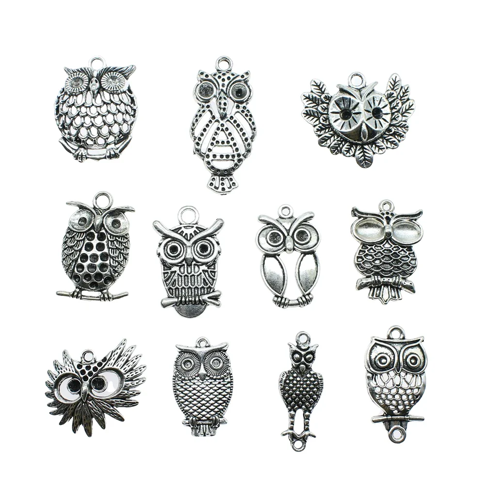 Breloques Hiboux Steampunk DIY
