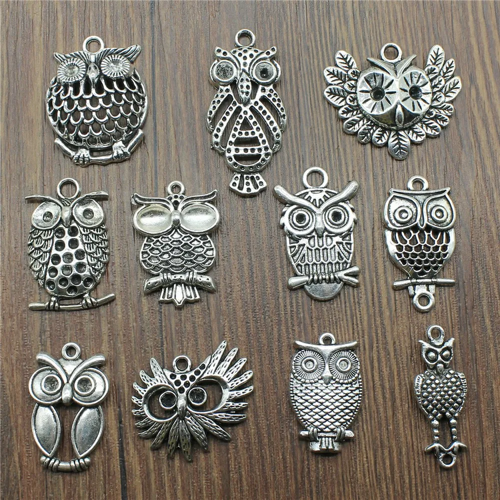 Breloques Hiboux Steampunk DIY - Image 2