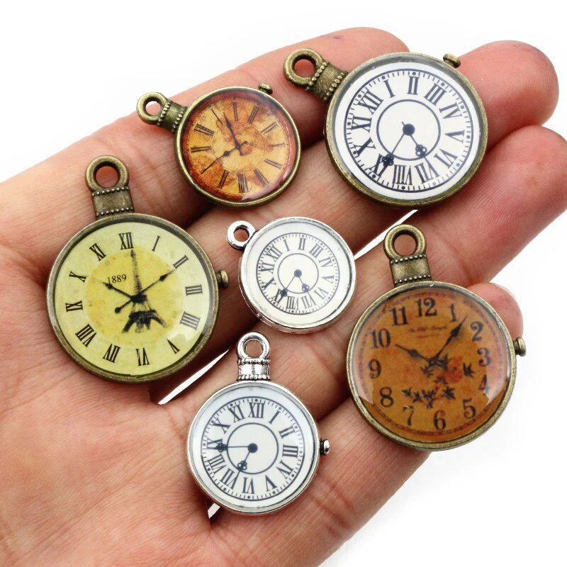 Breloque Montre Ancienne - Lot DIY Bijoux - Image 10