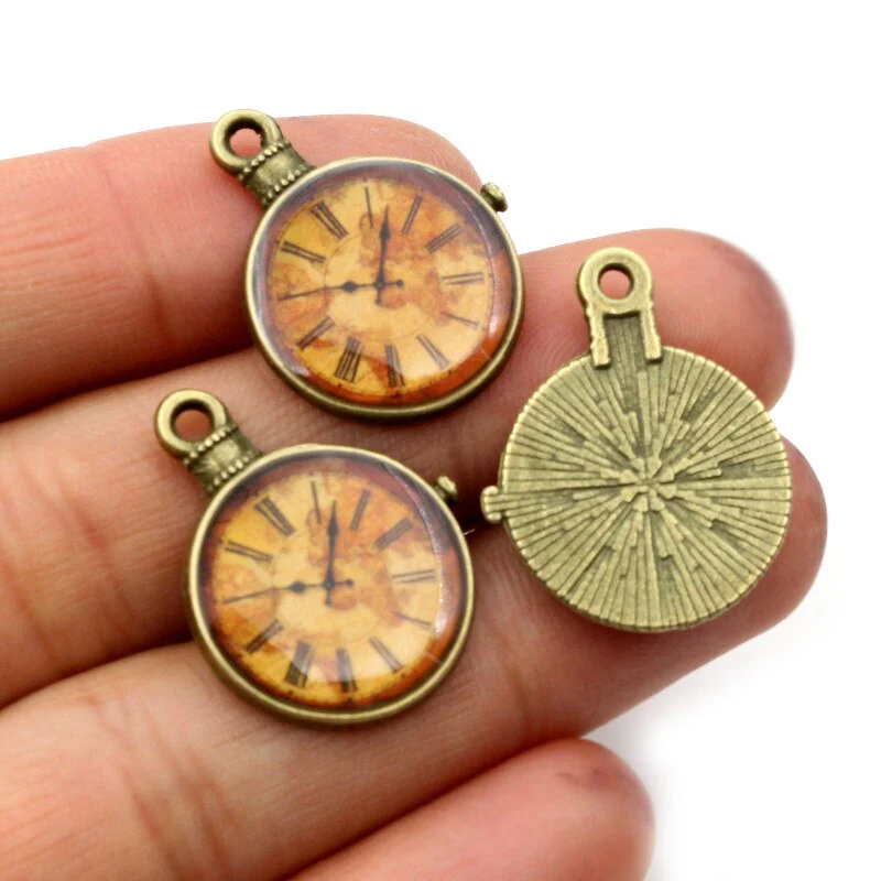 Breloque Montre Ancienne - Lot DIY Bijoux - Image 11