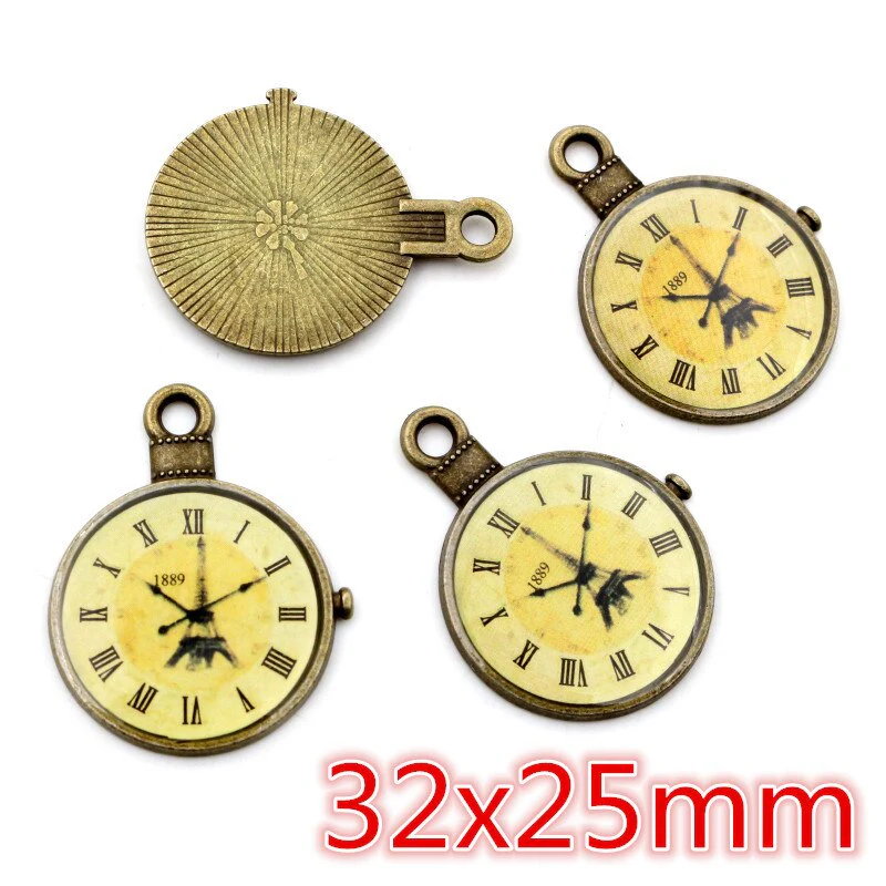 Breloque Montre Ancienne - Lot DIY Bijoux - Image 3