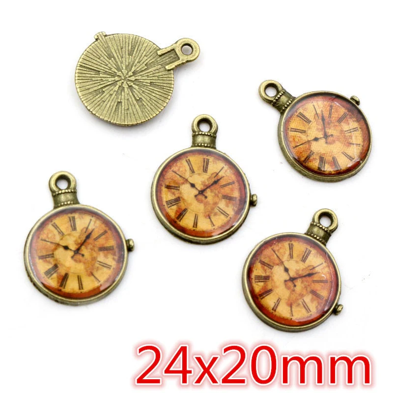 Breloque Montre Ancienne - Lot DIY Bijoux - Image 7