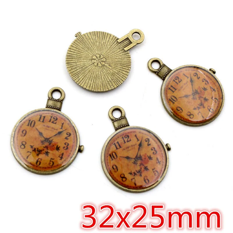 Breloque Montre Ancienne - Lot DIY Bijoux - Image 9