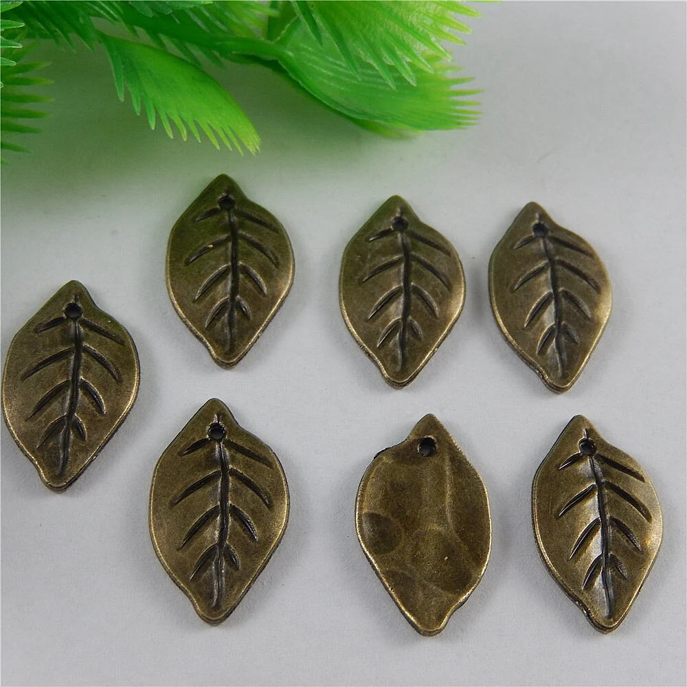 Accessoires Steampunk Breloques Feuilles - Image 4
