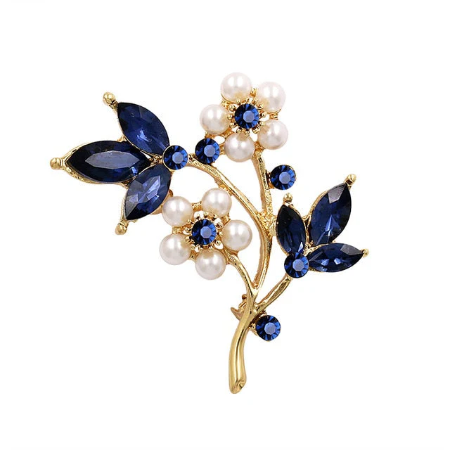 Broche Steampunk Ancienne Fleur - Image 3