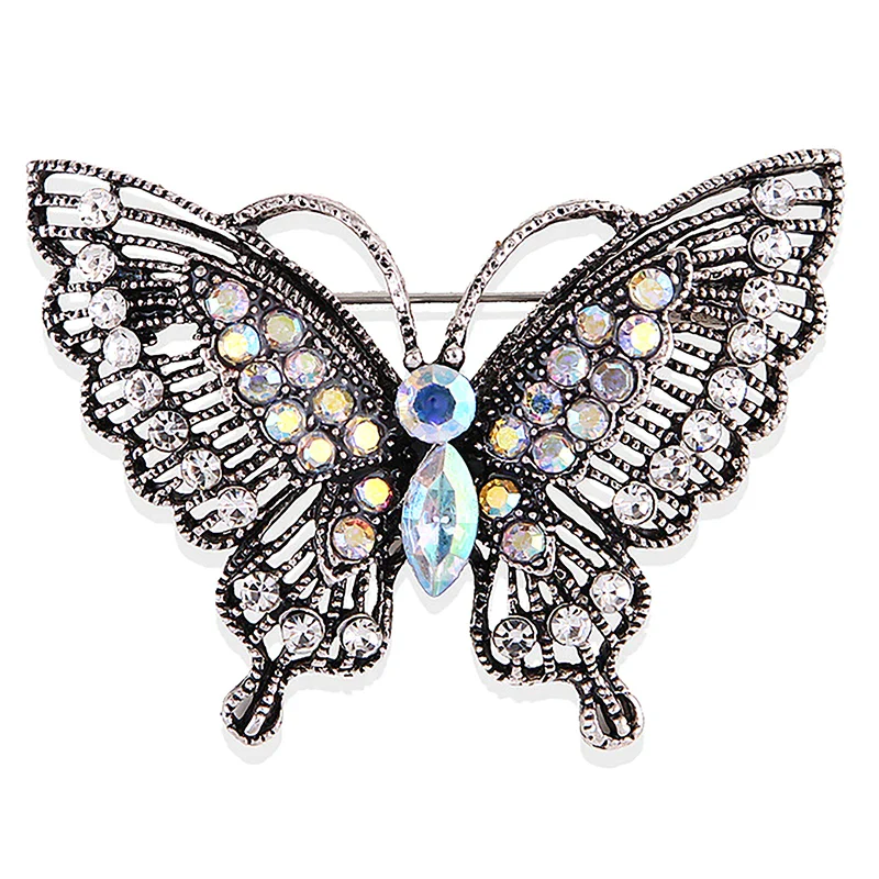 Broche Ancienne — Papillon Vintage