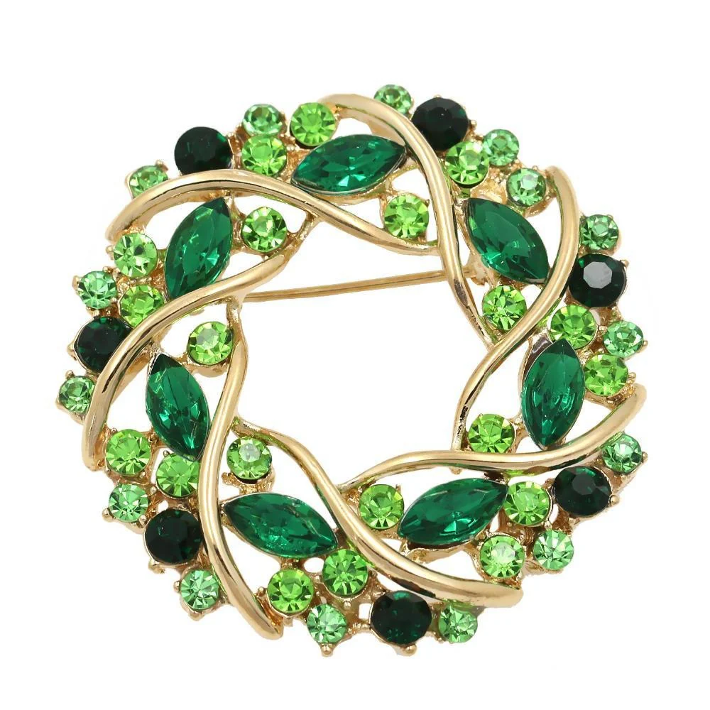 Broche Steampunk Couronne Vintage