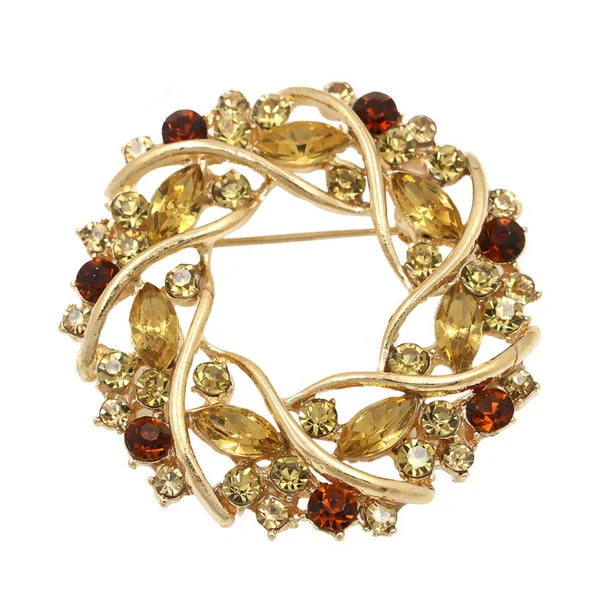 Broche Steampunk Couronne Vintage - Image 2
