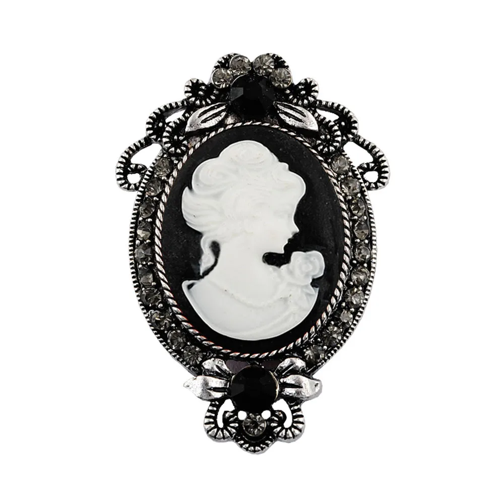 Broche Camée Vintage — Elisabeth