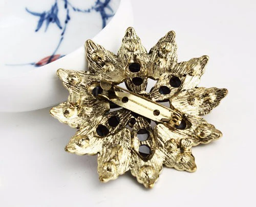 Broche Vintage — Fleur Steampunk - Image 12