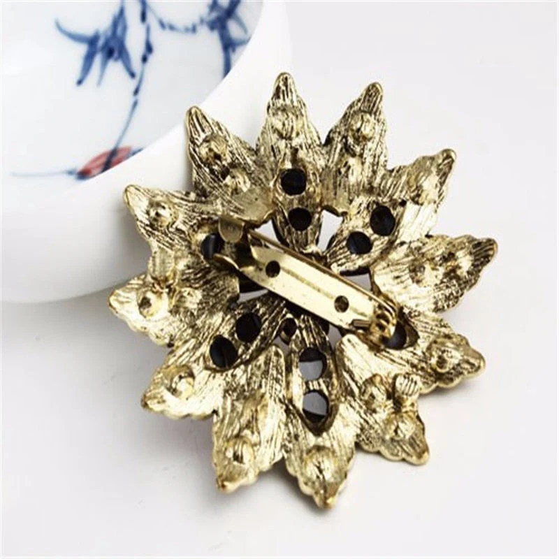 Broche Vintage — Fleur Steampunk - Image 5