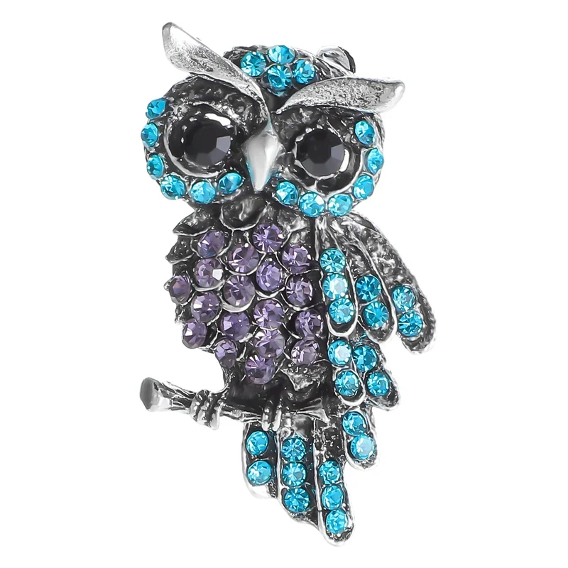 Broche Hibou Chouette — Chouette Coloré