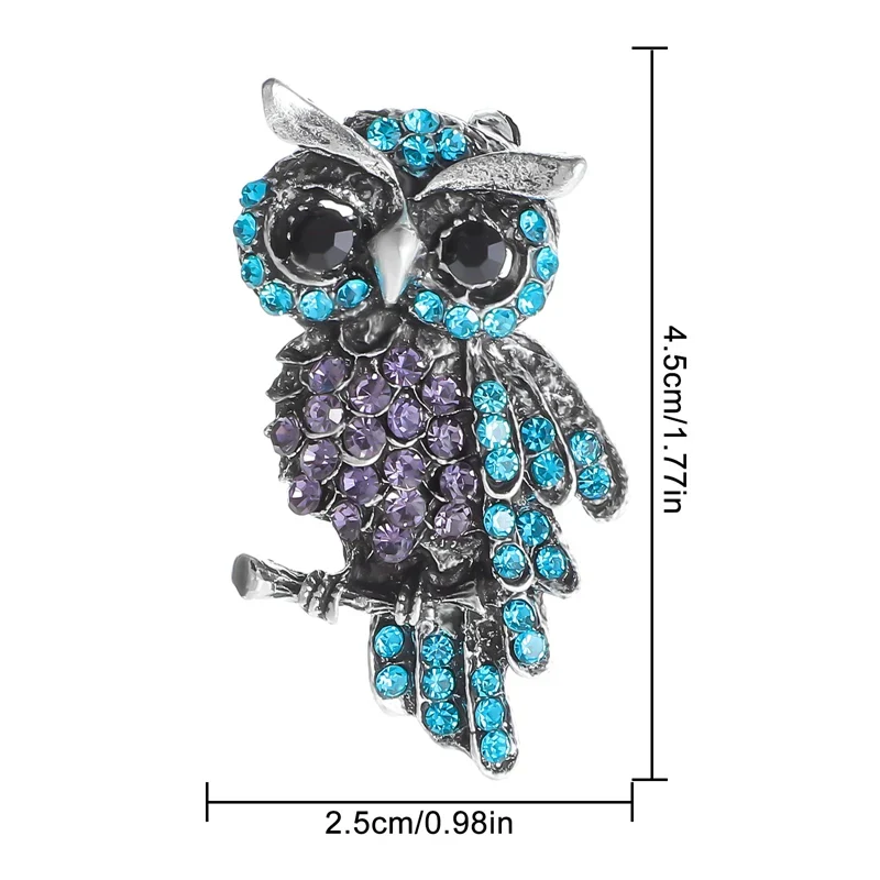 Broche Hibou Chouette — Chouette Coloré - Image 6